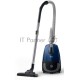 Пылесос Philips FC8240/09 синий/черный, 900 Вт, уборка сухая, пылесборник мешок, 3 л
