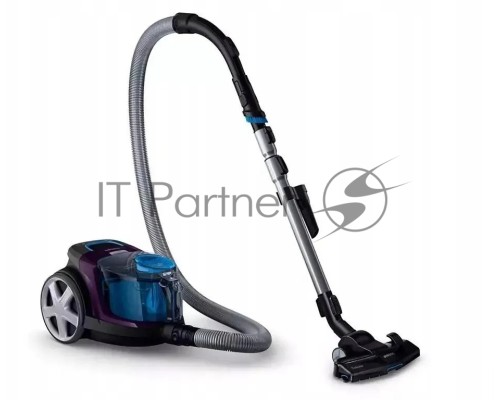 Пылесос Philips FC9333/09 фиолетовый, 750/900 Вт, уборка сухая, пылесборник контейнер, 1.5 л