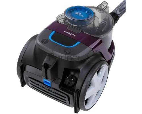 Пылесос Philips FC9333/09 фиолетовый, 750/900 Вт, уборка сухая, пылесборник контейнер, 1.5 л