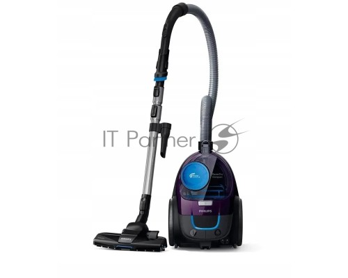 Пылесос Philips FC9333/09 фиолетовый, 750/900 Вт, уборка сухая, пылесборник контейнер, 1.5 л