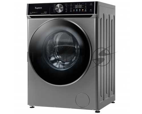 Стиральная машина Бирюса WM-SC914/15 S хромированный металлик, загрузка фронтальная 9 кг, 1400 об/мин, класс А+++