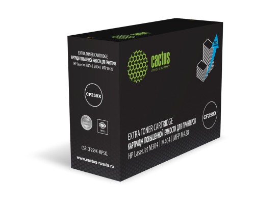 [расходные материалы] Картридж лазерный Cactus CSP-CF259X-MPSXL CF259X черный (20000стр.) для HP LJ M304/M404/MFP M428