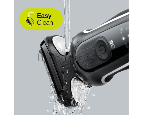 Электробритва Braun 51-W1600s белый/черный