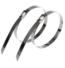 Rexant (07-0118-100) Стяжка кабельная стальная (304) 100x4,6мм (100 шт/уп)