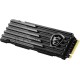 Твердотельный накопитель M.2 2280 2TB MSI SPATIUM M480 Pro PLAY Client SSD PCIe Gen4x4 with NVMe, 7400/7000, IOPS 1000/1000K, MTBF 1.6M, 3D NAND, 2GB, 1400TBW, 0,38DWPD, Heatsink, RTL