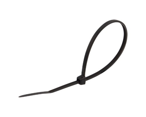 [Стяжки, крепежные материалы, маркеры] Rexant (07-0201-25) Стяжка кабельная нейлоновая 200x3,6мм, черная (25 шт/уп)