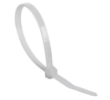 Rexant (07-0300-25) Стяжка кабельная нейлоновая 300x4,8мм, белая (25 шт/уп)