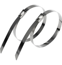 Rexant (07-0368) Стяжка кабельная стальная (304) 360x4,6мм (50 шт/уп)