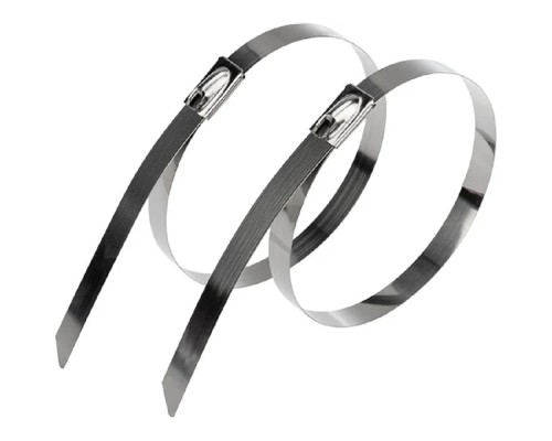 [Стяжки, крепежные материалы, маркеры] Rexant (07-0368) Стяжка кабельная стальная (304) 360x4,6мм (50 шт/уп)