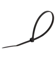 Rexant (07-0401-25) Стяжка кабельная нейлоновая 400x4,8мм, черная (25 шт/уп)