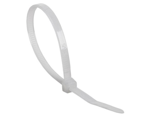 [Стяжки, крепежные материалы, маркеры] Rexant (07-0600-9) Стяжка кабельная нейлоновая 600x7,6мм, белая (100 шт/уп)