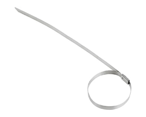 [Стяжки, крепежные материалы, маркеры] Rexant (07-0609) Стяжка кабельная стальная (304) 600x7,9мм (50 шт/уп)