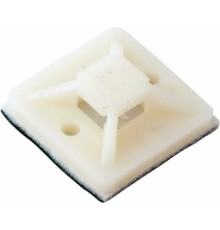 Rexant (07-2020-1) Площадка самоклеящаяся 20х20 мм, белая (10 шт/уп)