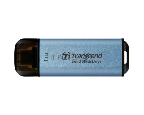 Накопитель SSD Transcend USB-C 1TB TS1TESD300C ESD300 голубой
