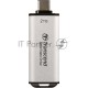 Накопитель SSD Transcend USB-C 2TB TS2TESD300S ESD300 серебристый