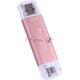 Накопитель SSD Transcend USB-C 512GB TS512GESD310P розовый USB-A