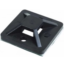 Rexant (07-2031) Площадка самоклеящаяся 30х30 мм, черная (100 шт/уп)