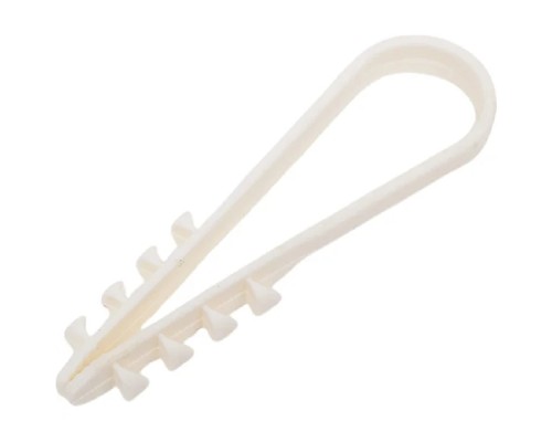 [Стяжки, крепежные материалы, маркеры] PROconnect (07-4502-2-9) Дюбель-хомут 11-18мм, круглый, белый (10 шт/уп)