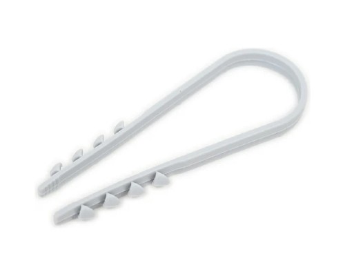 [Стяжки, крепежные материалы, маркеры] PROconnect (07-4503-3) Дюбель-хомут 19-25мм, круглый, серый (100 шт/уп)