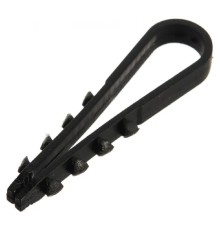 PROconnect (07-4523) Дюбель-хомут 19-25мм, круглый, черный (100 шт/уп)