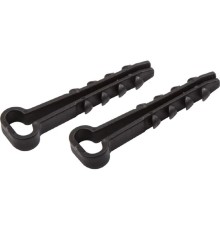 PROconnect (07-4621) Дюбель-хомут 5-10мм, прямоугольный, черный (100 шт/уп)