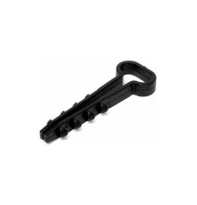 PROconnect (07-4621-9) Дюбель-хомут 5-10мм, прямоугольный, черный (10 шт/уп)