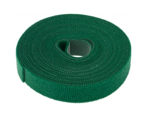 [Стяжки, крепежные материалы, маркеры] Rexant (07-7523) Лента-липучка многоразовая 5 м х 20мм, зеленая (1 шт/уп)