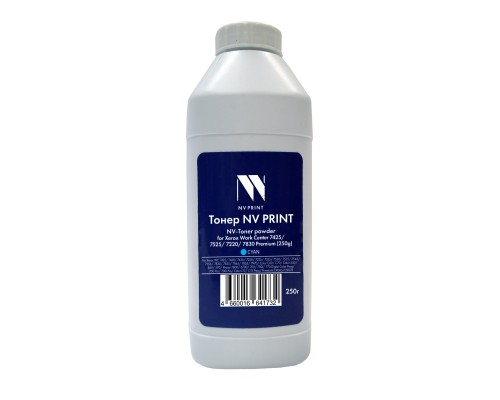 Тонер + девелопер NVP для Xerox WorkCenter 7425, 7525, 7220, 7830 Premium (250г) Cyan. WC 7425, 7428, 7435; WC 7220, 7225; WC 7525, 7530, 7535, 7545, 7556, 7830, 7835, 7845, 7855, 7970; Color C60, С70; Color 550, 560, 570; Phaser 7800; Phaser 6700; 700, 