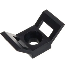 Rexant (07-2105) Площадка для крепления стяжки 29х15х5 мм, черная (100 шт/уп)