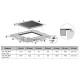 Варочная поверхность Weissgauff HI 950 BSC Dual Flex Индукционная черный