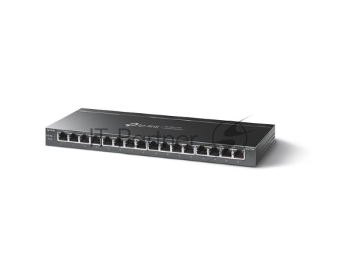 Настольный коммутатор TP-Link TL-SG116P с 16 гигабитными портами PoE+