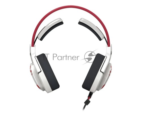 Наушники с микрофоном A4Tech Bloody G575 Naraka белый/красный 2м мониторные USB оголовье (G575 NARAKA)