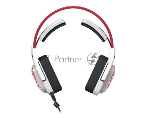 Наушники с микрофоном A4Tech Bloody G575 Naraka белый/красный 2м мониторные USB оголовье (G575 NARAKA)