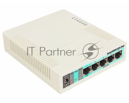 Роутер беспроводной MikroTik RB951G-2HND N300 10/100/1000BASE-TX белый