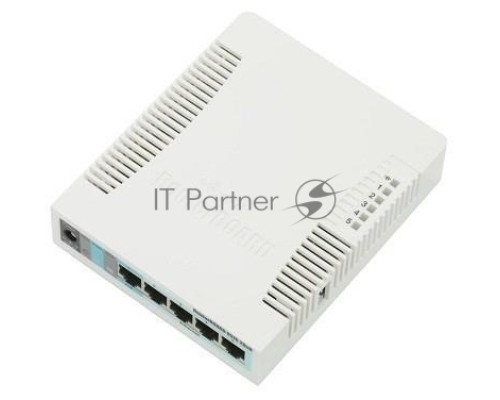Роутер беспроводной MikroTik RB951G-2HND N300 10/100/1000BASE-TX белый