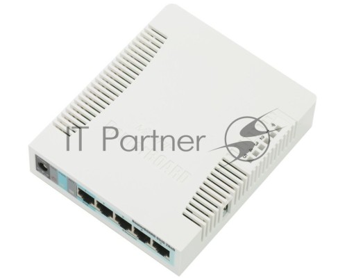Роутер беспроводной MikroTik RB951G-2HND N300 10/100/1000BASE-TX белый