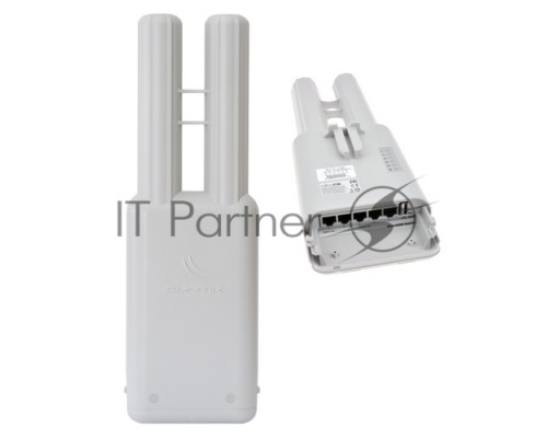 Точка доступа MikroTik RBOmniTikU-5HnD RouterBOARD OmniTik U-5HnD (RouterOS L4) with power supply and case