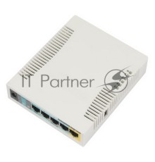 Роутер беспроводной MikroTik RB951UI-2HND N300 10/100BASE-TX белый