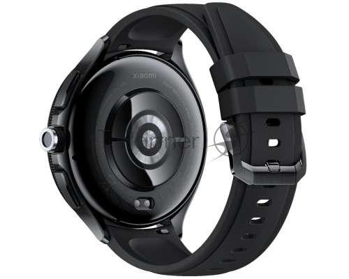 Часы наручные Xiaomi Смарт-часы Xiaomi Watch 2 Pro -Bluetooth® Black Case with Black Fluororubber Strap M2234W1 (BHR7211GL)