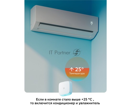 Умный датчик температуры и влажности СБЕР/SBER Zigbee 3.0 (SBDV-00079) 