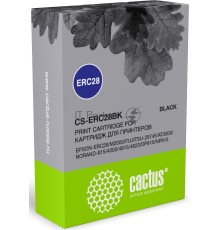 Картридж матричный Cactus CS-ERC28BK ERC28 черный для Epson ERC28/M2000/FUJITSU-29745/AT3000/NORAND-815/4000/4815/4820/DP815/NP815