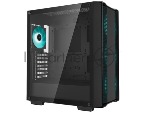 Компьютерный корпус Deepcool CC560 V2 черный без БП ATX 4x120mm 1xUSB2.0 1xUSB3.0 audio bott PSU