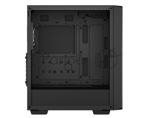 Компьютерный корпус Deepcool CC560 V2 черный без БП ATX 4x120mm 1xUSB2.0 1xUSB3.0 audio bott PSU