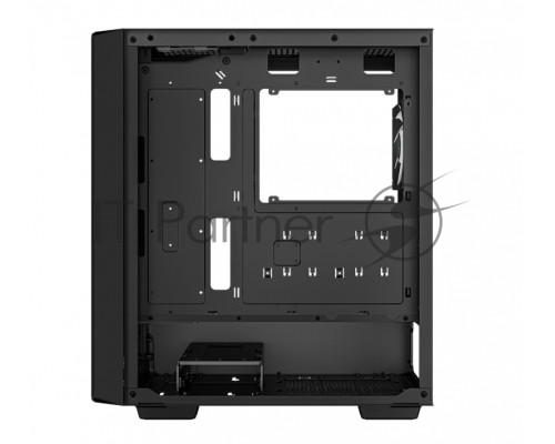 Компьютерный корпус Deepcool CC560 V2 черный без БП ATX 4x120mm 1xUSB2.0 1xUSB3.0 audio bott PSU
