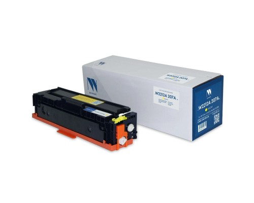 [Расходные материалы] NV Print NV-W2212A 207A Yellow (БЕЗ ЧИПА) для HP Color LaserJet M255/M282/M283 (1250k)