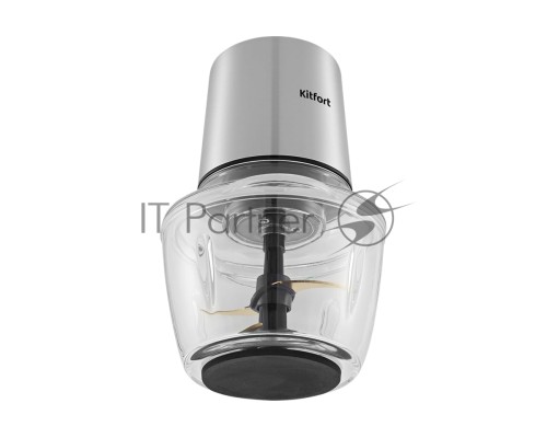 Измельчитель электрический Kitfort КТ-3510 1л. 300Вт стальной