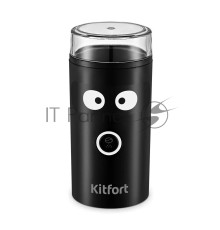 Кофемолка Kitfort КТ-798 180Вт сист.помол.:одинарный нож вместим.:50гр черный