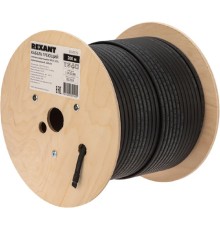 Rexant (51-0275) Кабель греющий (нагревательный) саморегулирующийся SRL16-2CR, экранированный, 16Вт/м, 0,9мм2/105м, 200м