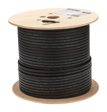 Rexant (51-0278) Кабель греющий (нагревательный) саморегулирующийся SRL24-2CR, экранированный, 24Вт/м, 0,9мм2/70м, 200м