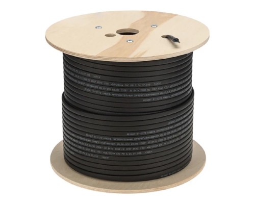 [Rexant Обогрев труб] Rexant (51-0279) Кабель греющий (нагревательный) саморегулирующийся SRL30-2CR, экранированный, 30Вт/м, 0,9мм2/55м, 200м